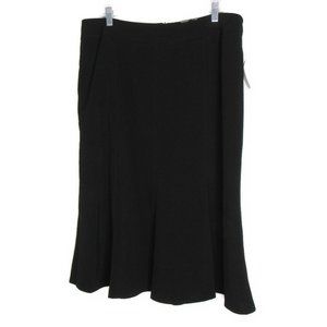 Investments - Black A-Line skirt - Size 16